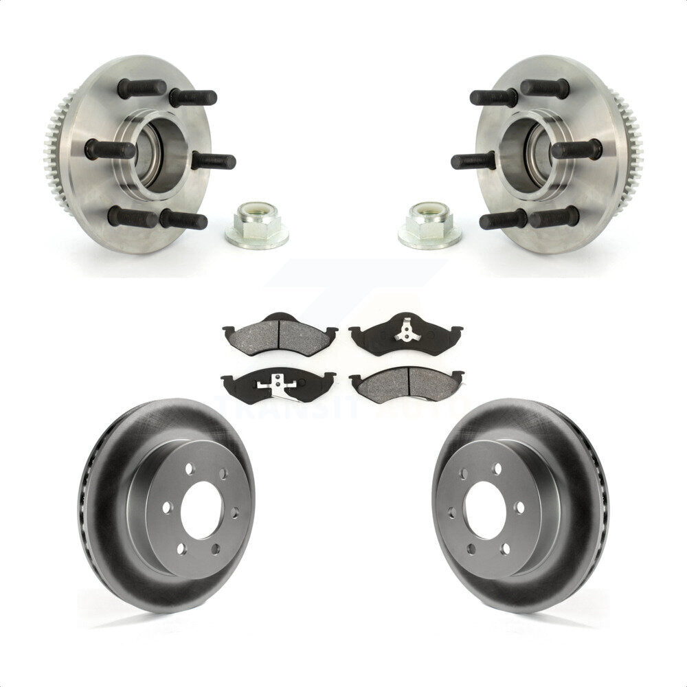 [Avant] Kit d'ensemble roulement de roue et moyeu pour 1999 Dodge Dakota Durango RWD avec 4-Wheel ABS KBB-104264 par Transit Auto
