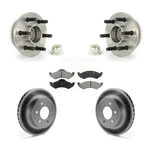 [Avant] Kit d'ensemble roulement de roue et moyeu pour 2000-2002 Dodge Dakota Durango RWD avec 4-Wheel ABS KBB-104265 par Transit Auto