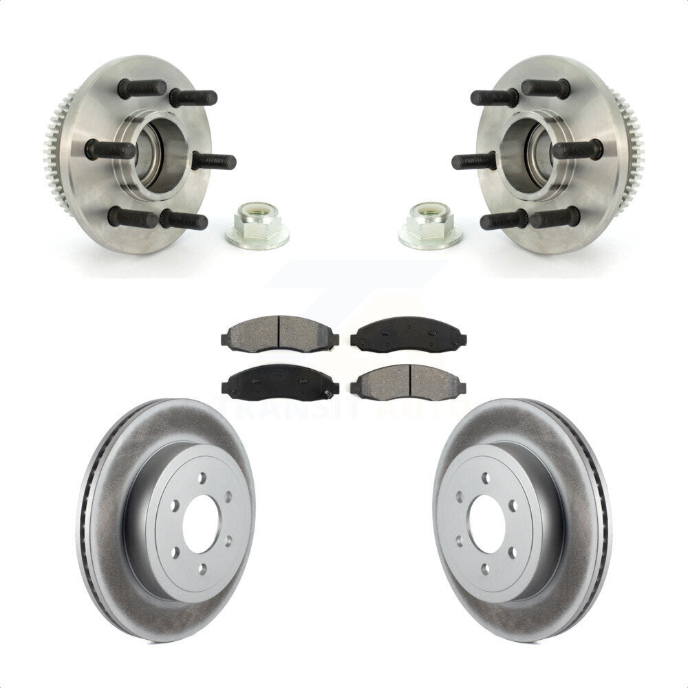 [Avant] Kit d'ensemble roulement de roue et moyeu pour 2003-2004 Dodge Dakota RWD avec 4-Wheel ABS KBB-104266 par Transit Auto