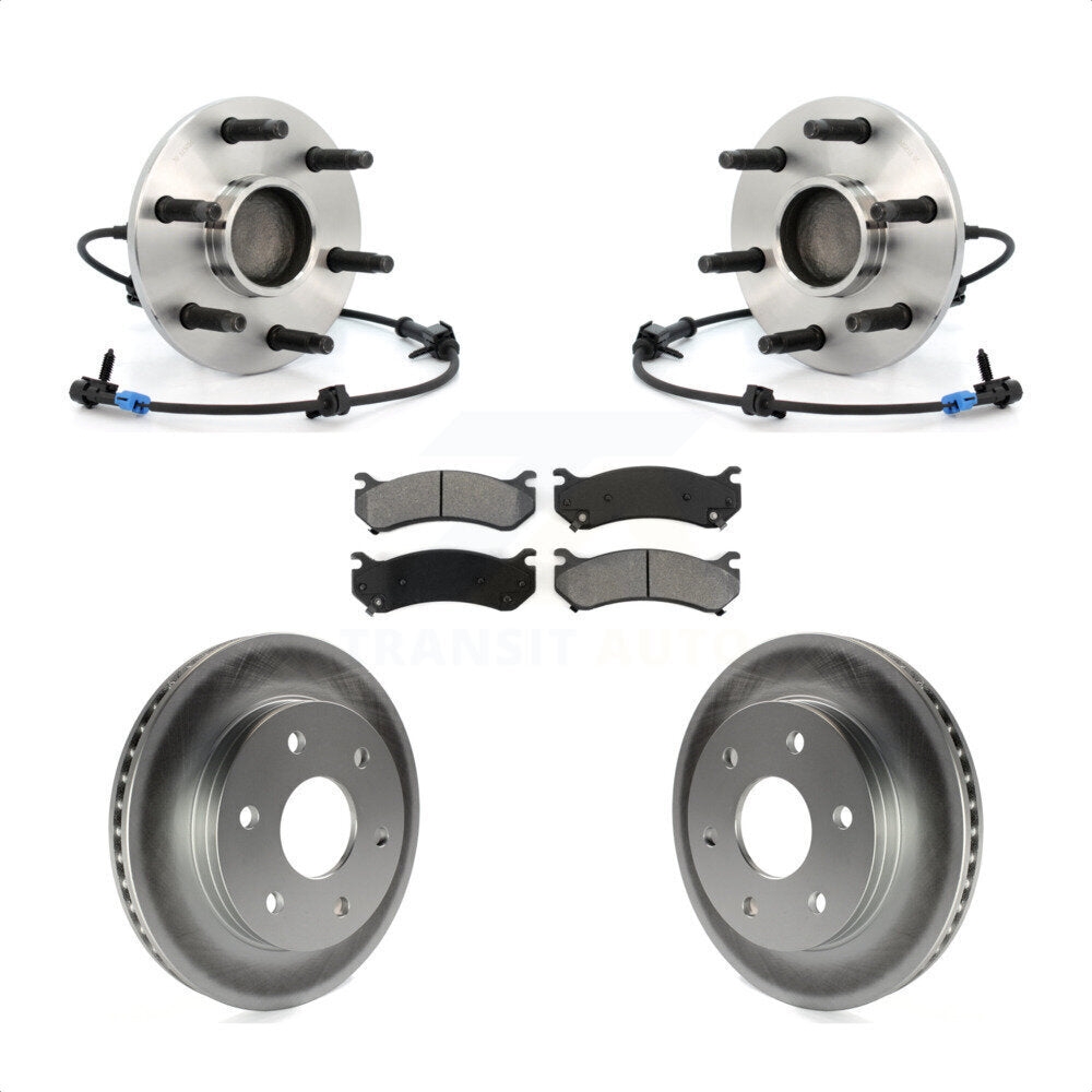 [Avant] Kit d'ensemble roulement de roue et moyeu pour Chevrolet Silverado 1500 GMC Tahoe Sierra Suburban Yukon Avalanche XL Classic Cadillac Escalade Express 2500 Savana KBB-104278