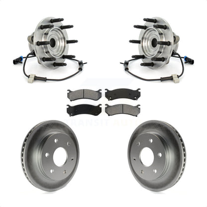 [Avant] Kit d'ensemble roulement de roue et moyeu pour Chevrolet Silverado 1500 GMC Sierra Classic 8 Lug Wheels KBB-104282