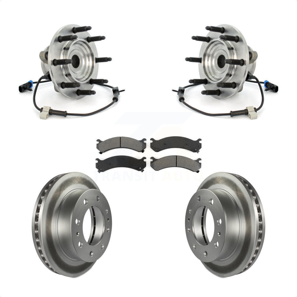[Avant] Kit d'ensemble roulement de roue et moyeu pour Chevrolet Silverado 2500 HD GMC Sierra Hummer H2 Classic 1500 3500 Suburban Yukon XL Avalanche KBB-104283
