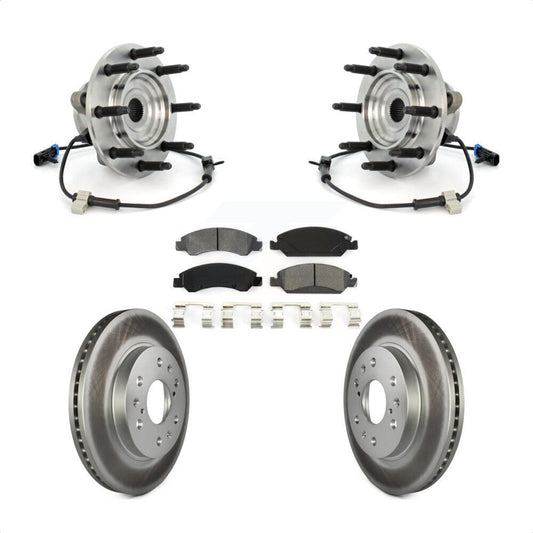 [Avant] Kit d'ensemble roulement de roue et moyeu pour Chevrolet Silverado 1500 GMC Sierra Classic 8 Lug Wheels KBB-104284