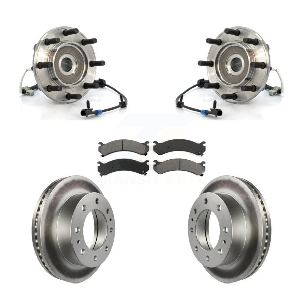 [Avant] Kit d'ensemble roulement de roue et moyeu pour Chevrolet Silverado 3500 GMC Sierra Classic 4WD KBB-104319