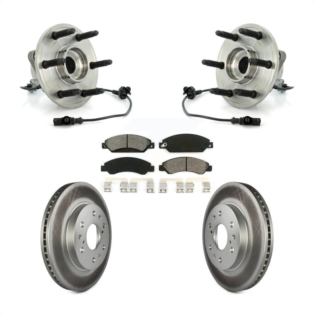 [Avant] Kit d'ensemble roulement de roue et moyeu pour 2007 Chevrolet Tahoe GMC Suburban 1500 Yukon Cadillac Avalanche XL Escalade ESV EXT KBB-104329