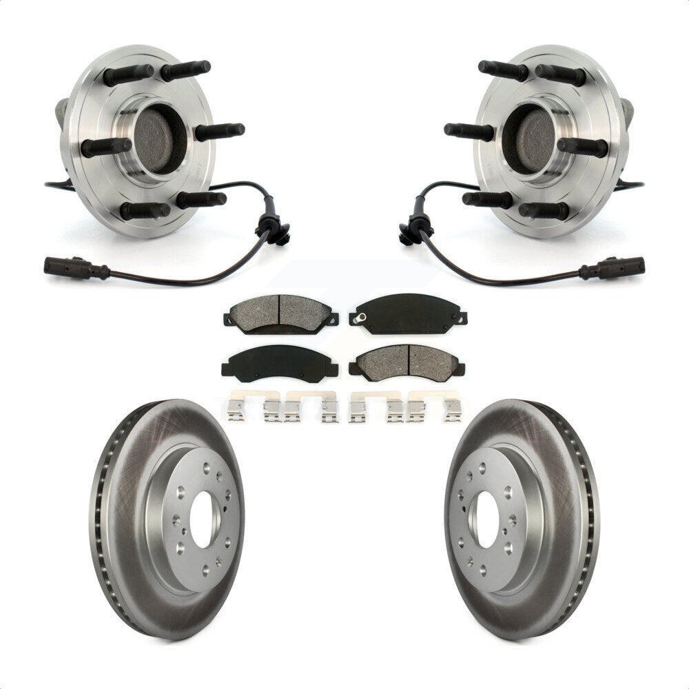 [Avant] Kit d'ensemble roulement de roue et moyeu pour 2007 Chevrolet Tahoe GMC Suburban 1500 Yukon Avalanche XL Cadillac Escalade RWD KBB-104334
