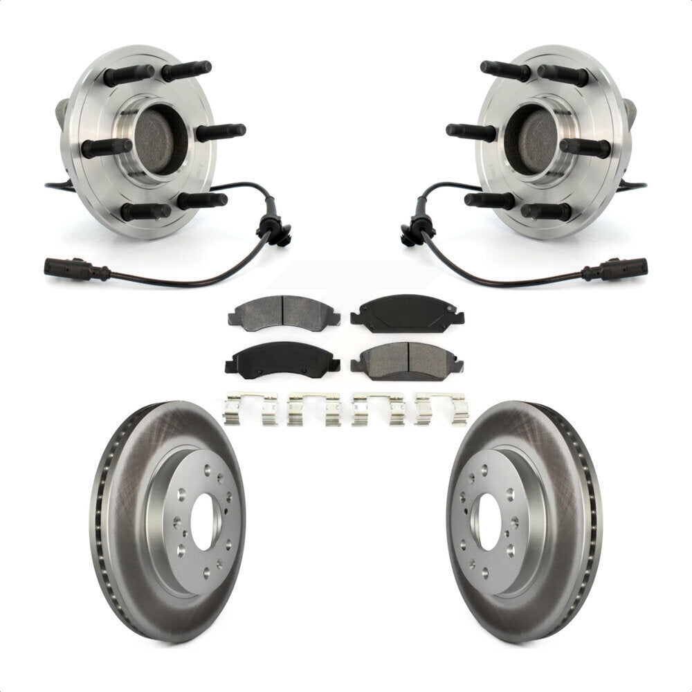 [Avant] Kit d'ensemble roulement de roue et moyeu pour Chevrolet Silverado 1500 GMC Sierra Tahoe Suburban Yukon XL Avalanche Cadillac Escalade ESV KBB-104335