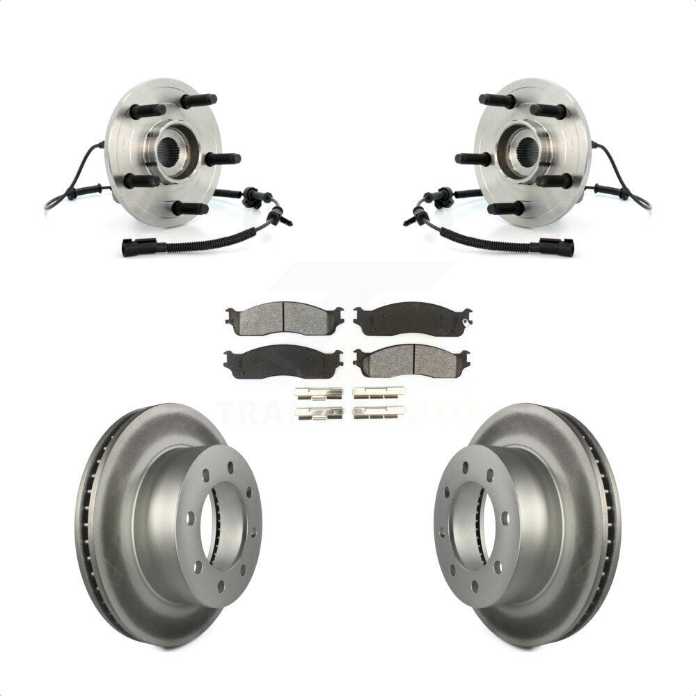 [Avant] Kit d'ensemble roulement de roue et moyeu pour 2007-2008 Dodge Ram 1500 Extended Crew Cab Pickup avec 4-Wheel ABS 5 Lug Wheels KBB-104341