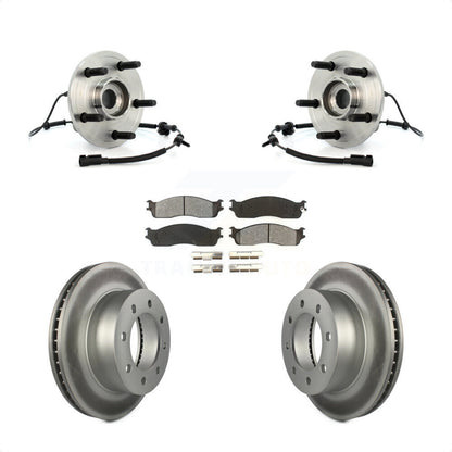 [Avant] Kit d'ensemble roulement de roue et moyeu pour 2007-2008 Dodge Ram 1500 Extended Crew Cab Pickup avec 4-Wheel ABS 5 Lug Wheels KBB-104341