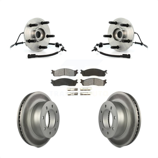 [Avant] Kit d'ensemble roulement de roue et moyeu pour 2007-2008 Dodge Ram 1500 Extended Crew Cab Pickup avec 4-Wheel ABS 5 Lug Wheels KBB-104341