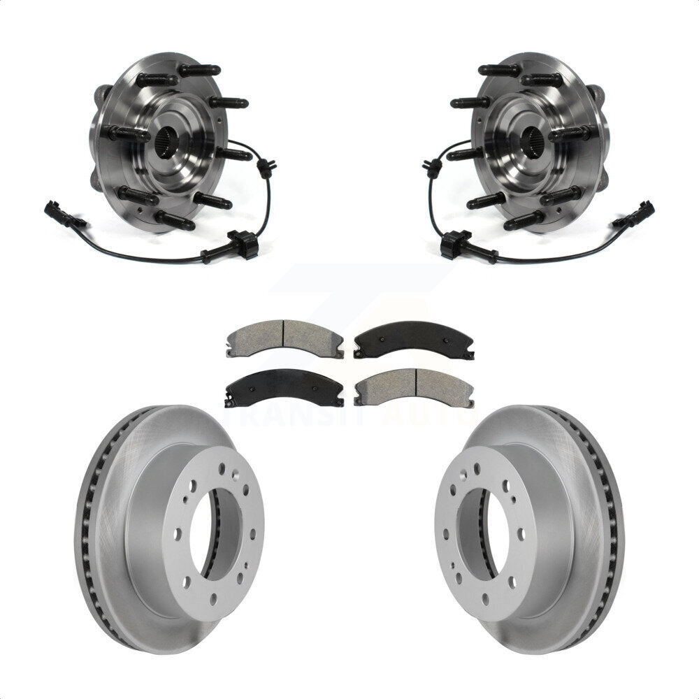 [Avant] Kit d'ensemble roulement de roue et moyeu pour Chevrolet Silverado 2500 HD GMC Sierra 3500 4WD KBB-104366