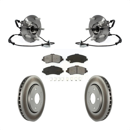 [Avant] Kit d'ensemble roulement de roue et moyeu pour Dodge Grand Caravan Chrysler Town & Country Ram C/V Volkswagen Routan avec Single Piston Caliper KBB-104368