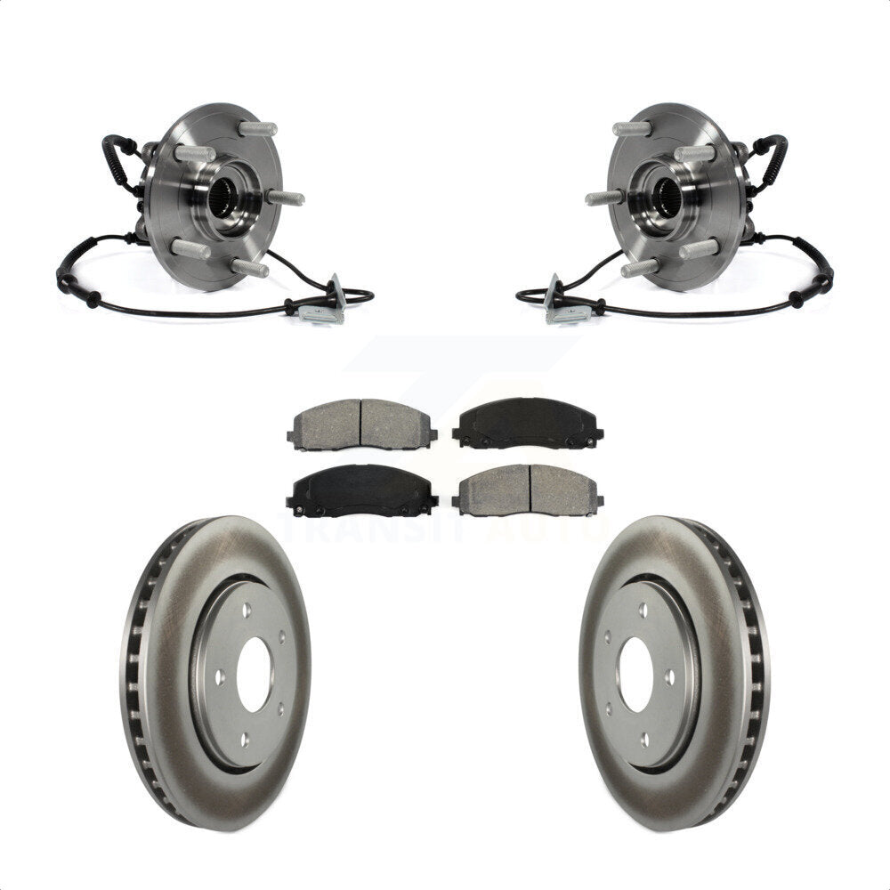 [Avant] Kit d'ensemble roulement de roue et moyeu pour 2017-2018 Dodge Grand Caravan Single Piston Caliper KBB-104369
