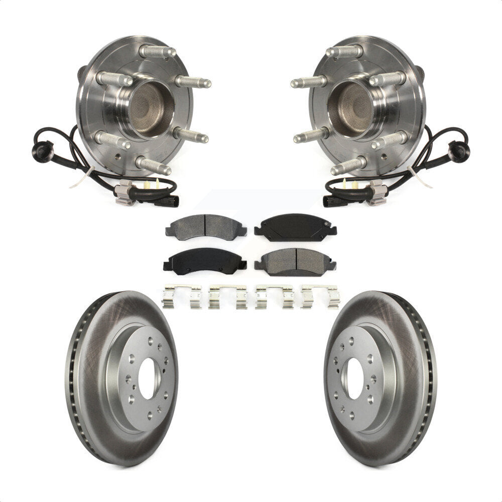 [Avant] Kit d'ensemble roulement de roue et moyeu pour Chevrolet Silverado 1500 GMC Sierra Tahoe Suburban Yukon Cadillac XL Escalade ESV LD RWD KBB-104376