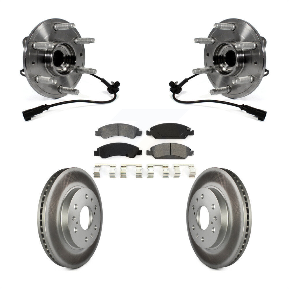 [Avant] Kit d'ensemble roulement de roue et moyeu pour Chevrolet Silverado 1500 GMC Sierra Tahoe Cadillac Suburban Yukon XL Escalade XTS ESV LD KBB-104378
