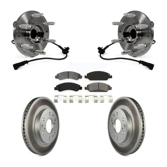 [Avant] Kit d'ensemble roulement de roue et moyeu pour Chevrolet Silverado 1500 GMC Sierra Tahoe Cadillac Suburban Yukon XL Escalade XTS ESV LD KBB-104378