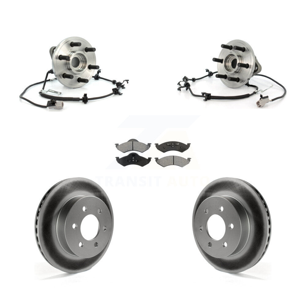 [Avant] Kit d'ensemble roulement de roue et moyeu pour 2000-2002 Dodge Dakota Durango 4WD avec 4-Wheel ABS KBB-104389