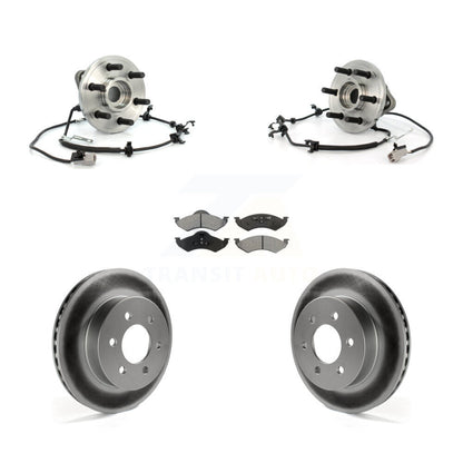 [Avant] Kit d'ensemble roulement de roue et moyeu pour 2000-2002 Dodge Dakota Durango 4WD avec 4-Wheel ABS KBB-104389