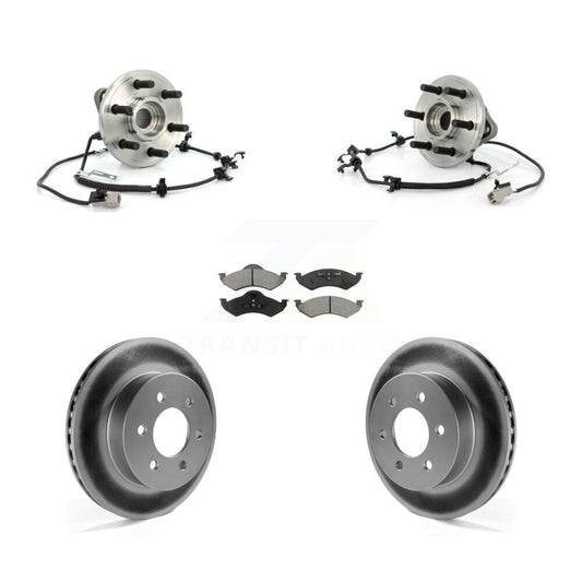 [Avant] Kit d'ensemble roulement de roue et moyeu pour 2000-2002 Dodge Dakota Durango 4WD avec 4-Wheel ABS KBB-104389