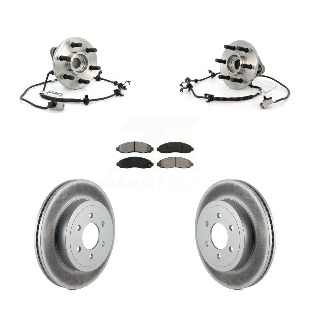 [Avant] Kit d'ensemble roulement de roue et moyeu pour 2003-2004 Dodge Dakota 4WD avec 4-Wheel ABS KBB-104390