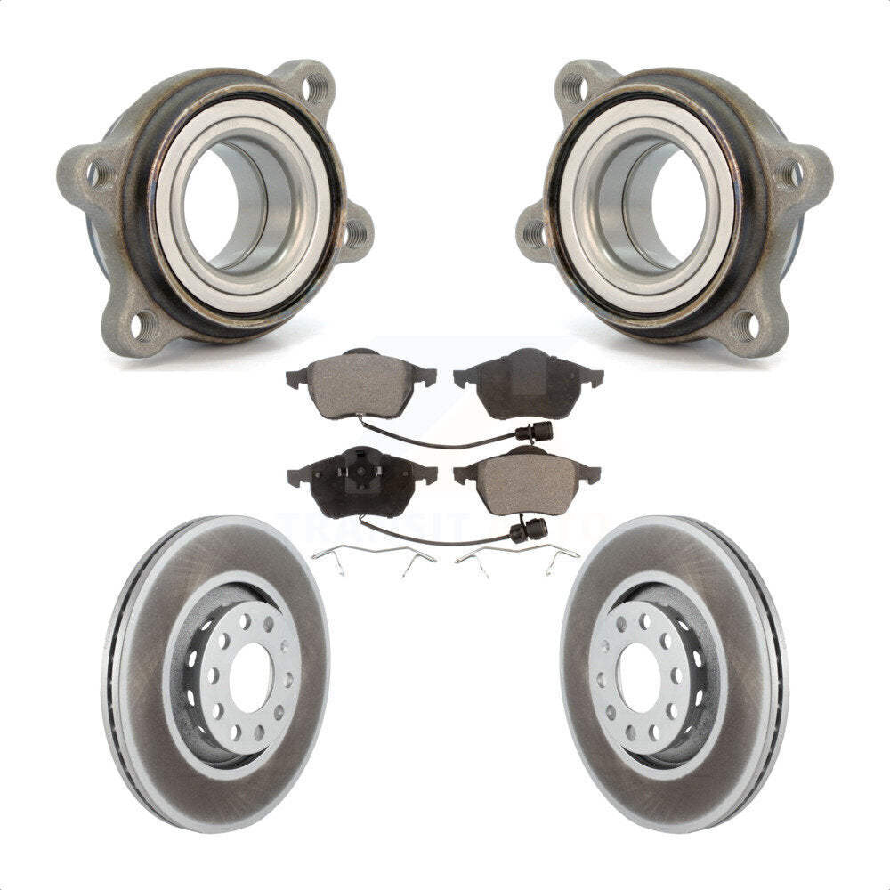 [Avant] Kit d'ensemble roulement de roue et moyeu pour 1999 Audi A8 Quattro KBB-104403 par Transit Auto