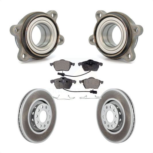 [Avant] Kit d'ensemble roulement de roue et moyeu pour Audi A4 Quattro A6 S4 S6 312mm Diameter Rotor KBB-104405 par Transit Auto