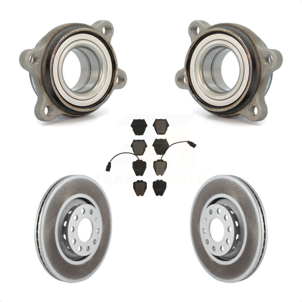 [Avant] Kit d'ensemble roulement de roue et moyeu pour 2000 Audi A8 Quattro 323mm Diameter Rotor KBB-104406 par Transit Auto