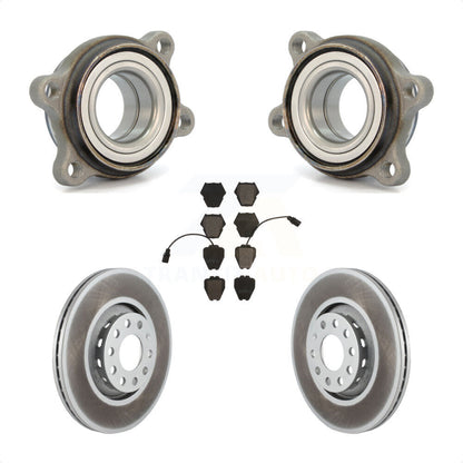 [Avant] Kit d'ensemble roulement de roue et moyeu pour 2000 Audi A8 Quattro 323mm Diameter Rotor KBB-104406 par Transit Auto