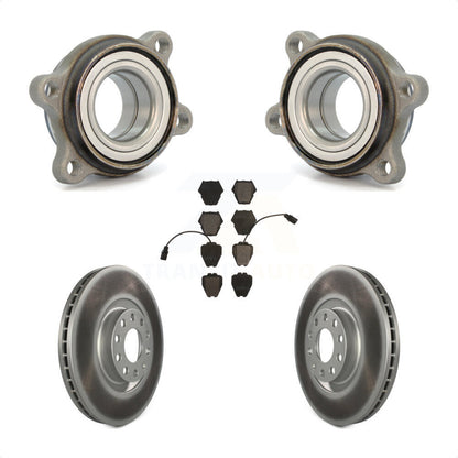 [Avant] Kit d'ensemble roulement de roue et moyeu pour 2003 Audi A6 321mm Diameter Rotor KBB-104410 par Transit Auto