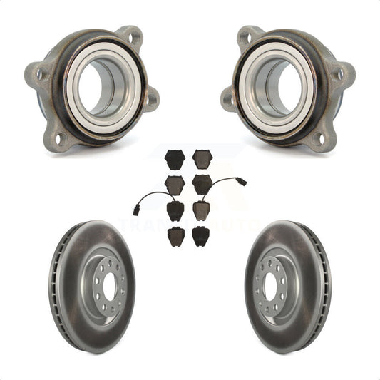 [Avant] Kit d'ensemble roulement de roue et moyeu pour 2003 Audi A6 321mm Diameter Rotor KBB-104410 par Transit Auto