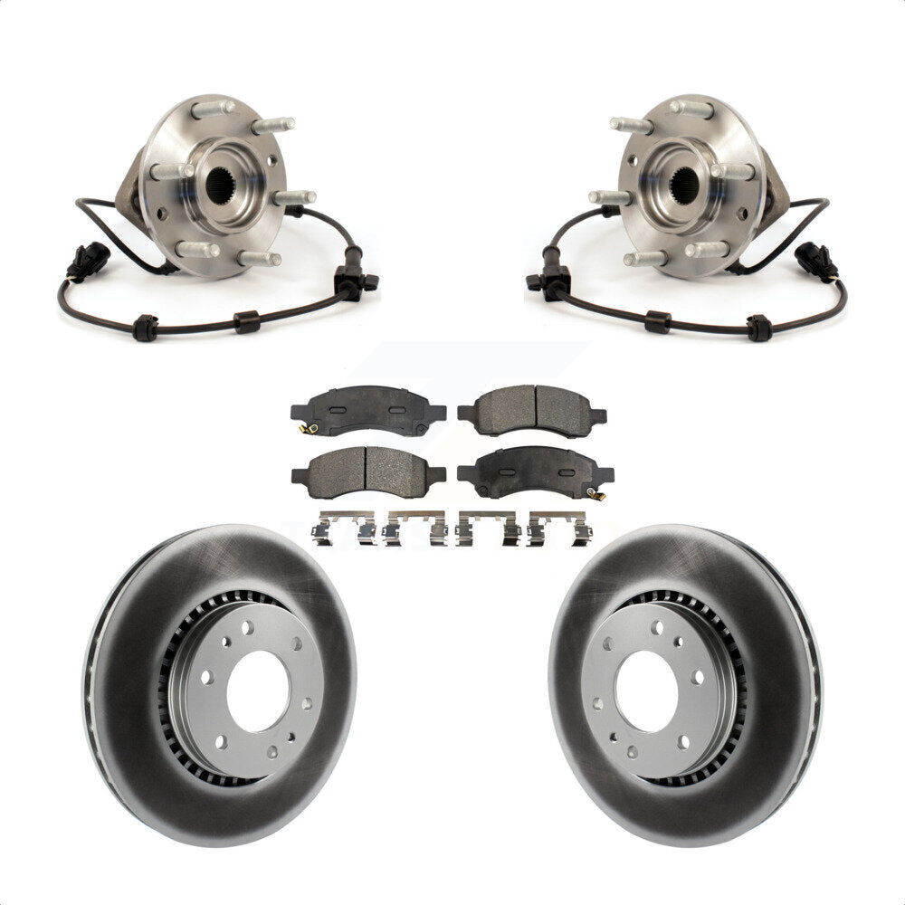 [Avant] Kit d'ensemble roulement de roue et moyeu pour Chevrolet Trailblazer GMC Envoy EXT XL Buick Rainier Saab 9-7x Isuzu Ascender KBB-104475