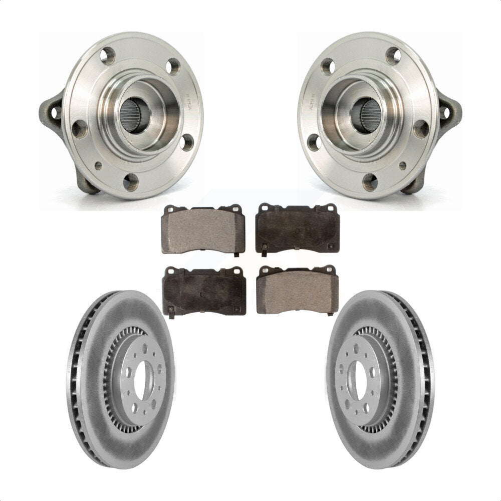 [Avant] Kit d'ensemble roulement de roue et moyeu pour 2005-2007 Volvo V70 R 305mm Diameter Rotor KBB-104487