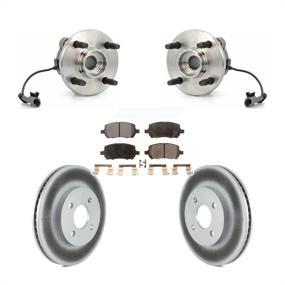 [Avant] Kit d'ensemble roulement de roue et moyeu pour Chevrolet Cobalt Saturn Ion Pontiac Pursuit 4 Lug Wheels KBB-104493