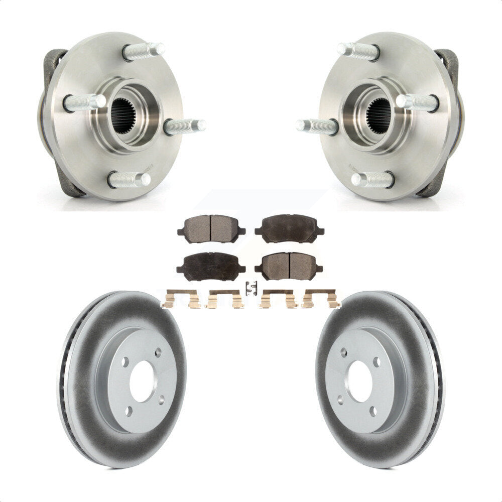 [Avant] Kit d'ensemble roulement de roue et moyeu pour Chevrolet Cobalt Saturn Ion Pontiac Pursuit 4 Lug Wheels KBB-104496