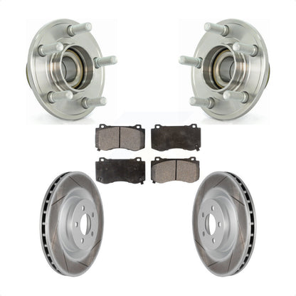 [Avant] Kit d'ensemble roulement de roue et moyeu pour Dodge Chrysler 300 Charger Challenger Magnum KBB-104536 par Transit Auto