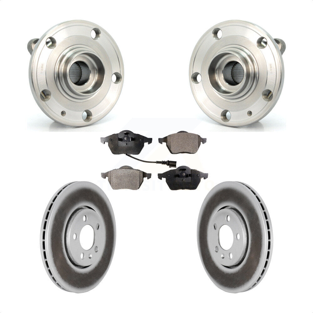 [Avant] Kit d'ensemble roulement de roue et moyeu pour 2005-2006 Volkswagen Jetta avec 288mm Diameter 7th 8th Digit Of VIN Is "9M" Or "1J" KBB-104551