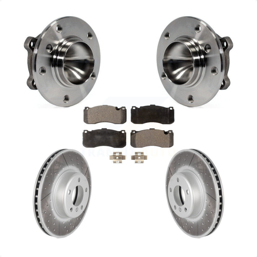 [Avant] Kit d'ensemble roulement de roue et moyeu pour 2013 BMW 328i 3.0L 340mm Diameter Rotor KBB-104568 par Transit Auto