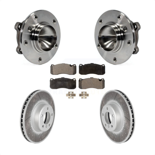 [Avant] Kit d'ensemble roulement de roue et moyeu pour 2013 BMW 328i 3.0L 340mm Diameter Rotor KBB-104568 par Transit Auto