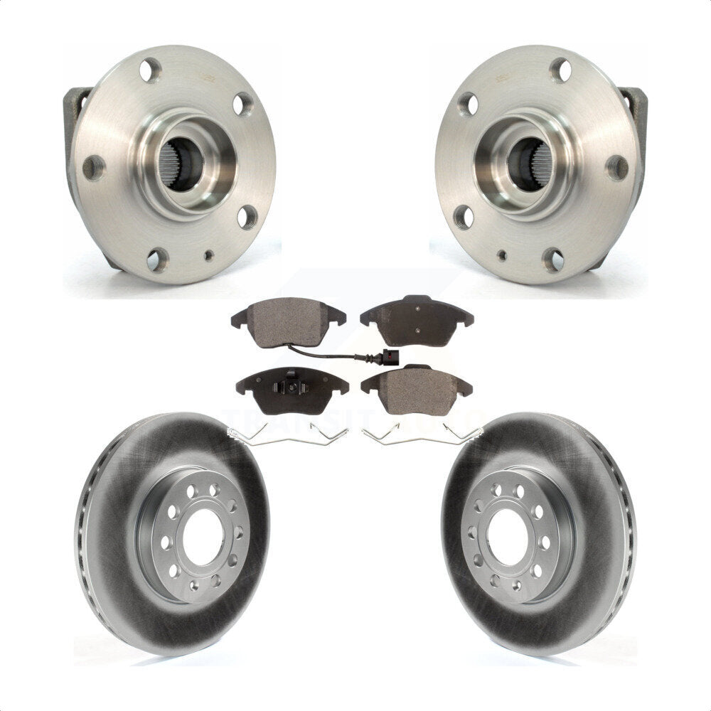 [Avant] Kit d'ensemble roulement de roue et moyeu pour 2006-2009 Volkswagen Rabbit 3 Bolt Mounting Flange KBB-104580 par Transit Auto