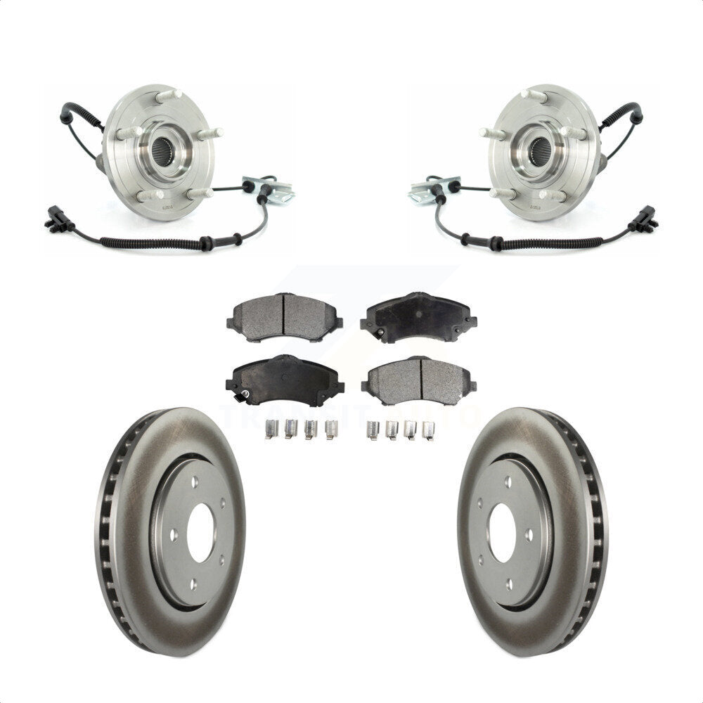 [Avant] Kit d'ensemble roulement de roue et moyeu pour Chrysler Town & Country Dodge Grand Caravan Volkswagen Routan KBB-104602 par Transit Auto