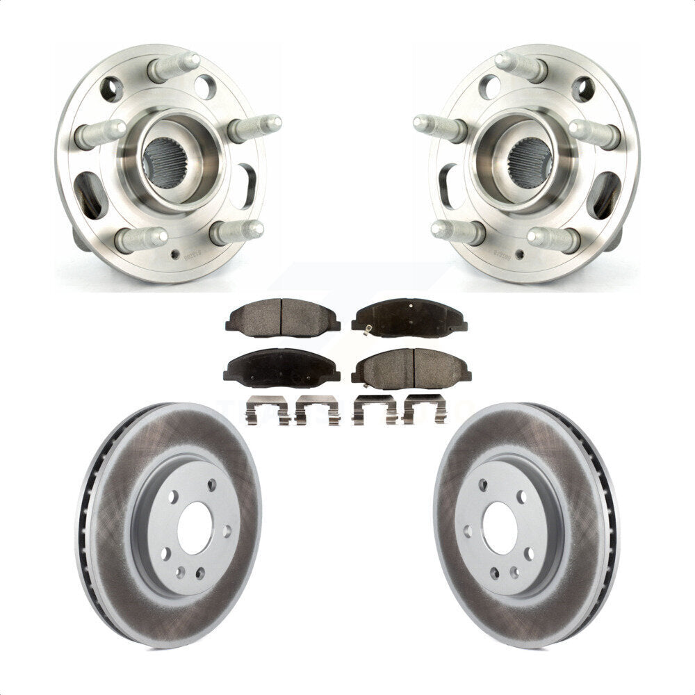 [Avant] Kit d'ensemble roulement de roue et moyeu pour Cadillac CTS sans Heavy Duty Brakes KBB-104629