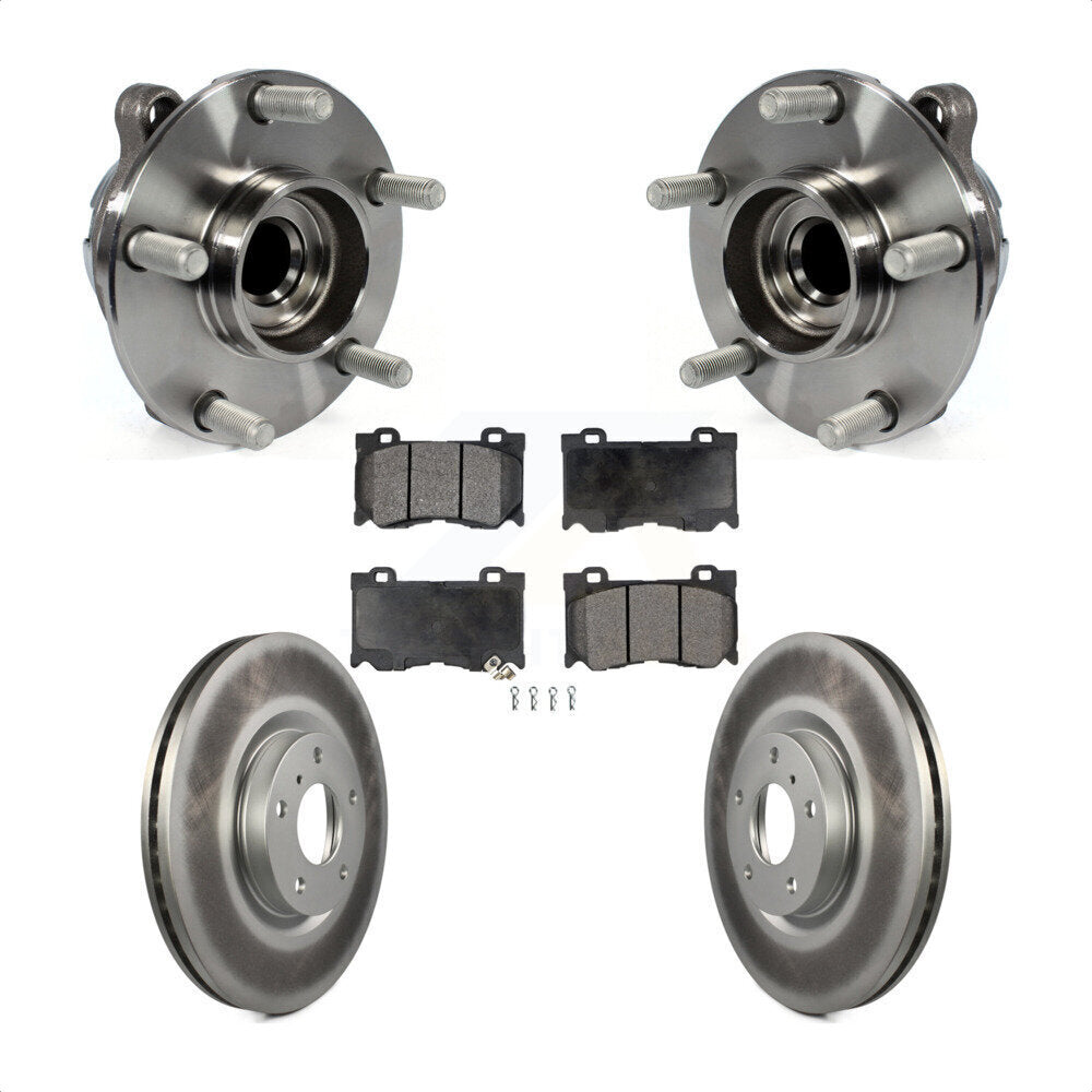 [Avant] Kit d'ensemble roulement de roue et moyeu pour 2017-2018 INFINITI Q70 Hybrid avec RWD Sport Package KBB-104693 par Transit Auto