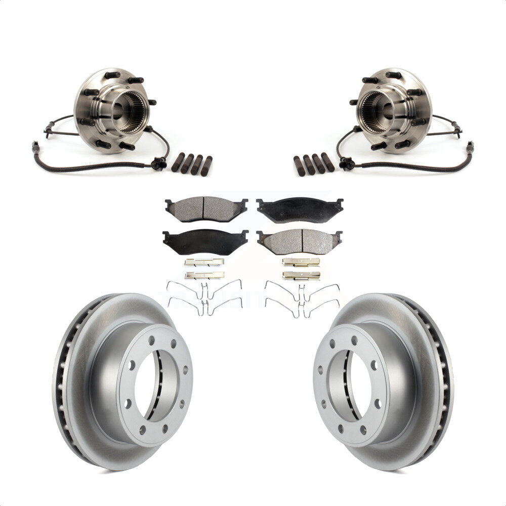 [Avant] Kit d'ensemble roulement de roue et moyeu pour 2000 Ford F-550 Super Duty 4 X avec 4-Wheel ABS Dual Rear Wheels KBB-104780