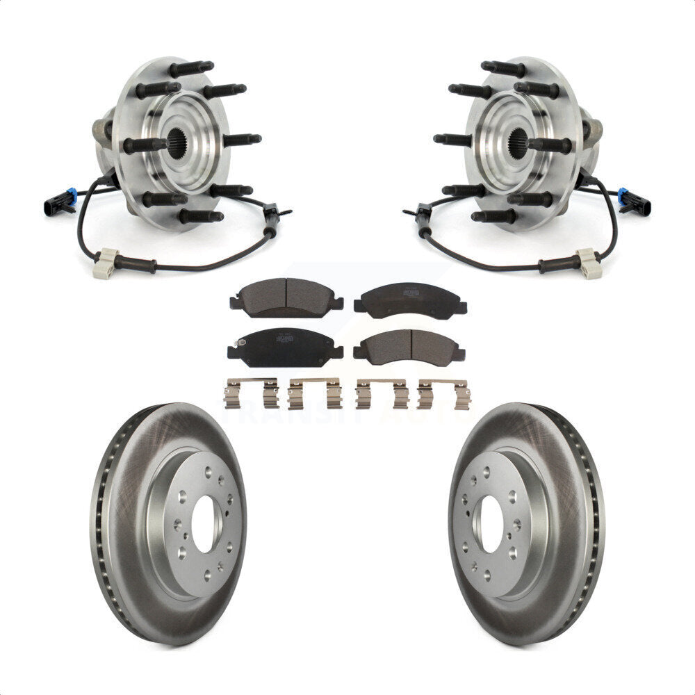 [Avant] Kit d'ensemble roulement de roue et moyeu pour Chevrolet Silverado 1500 GMC Sierra Classic 8 Lug Wheels KBB-104783