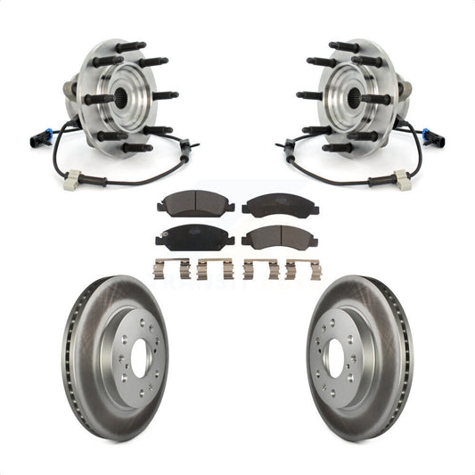 [Avant] Kit d'ensemble roulement de roue et moyeu pour Chevrolet Silverado 1500 GMC Sierra Classic 8 Lug Wheels KBB-104783