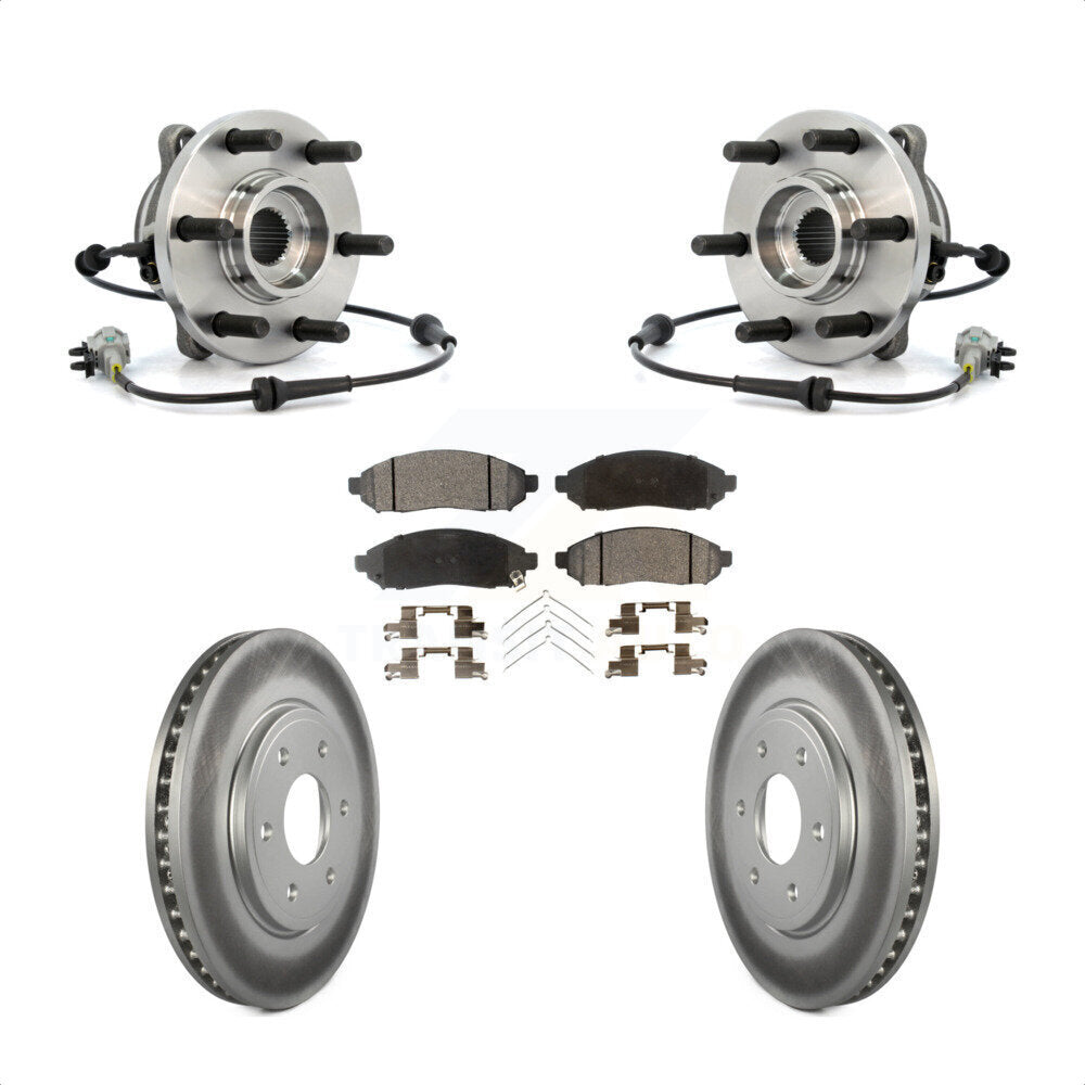 [Avant] Kit d'ensemble roulement de roue et moyeu pour Nissan Frontier 4WD avec 2.5L KBB-104793 par Transit Auto
