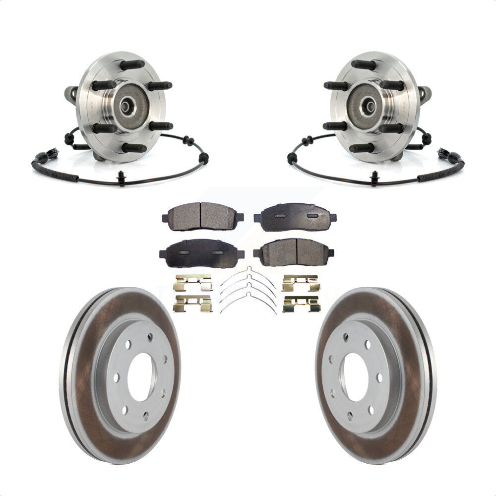 [Avant] Kit d'ensemble roulement de roue et moyeu pour 2006-2008 Lincoln Mark LT 4WD 7 Lug Wheels KBB-104809 par Transit Auto