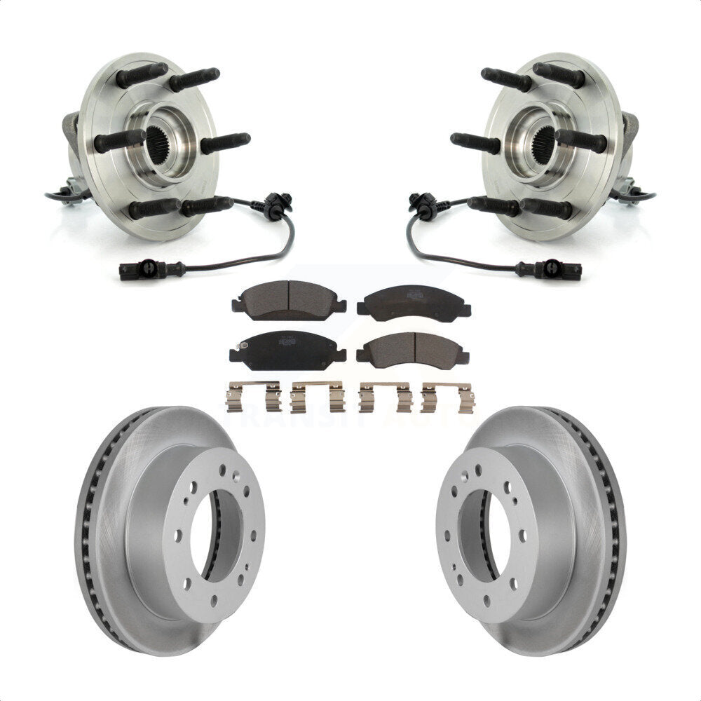 [Avant] Kit d'ensemble roulement de roue et moyeu pour 2011 Chevrolet Silverado 1500 Hybrid avec 4WD KBB-104832 par Transit Auto
