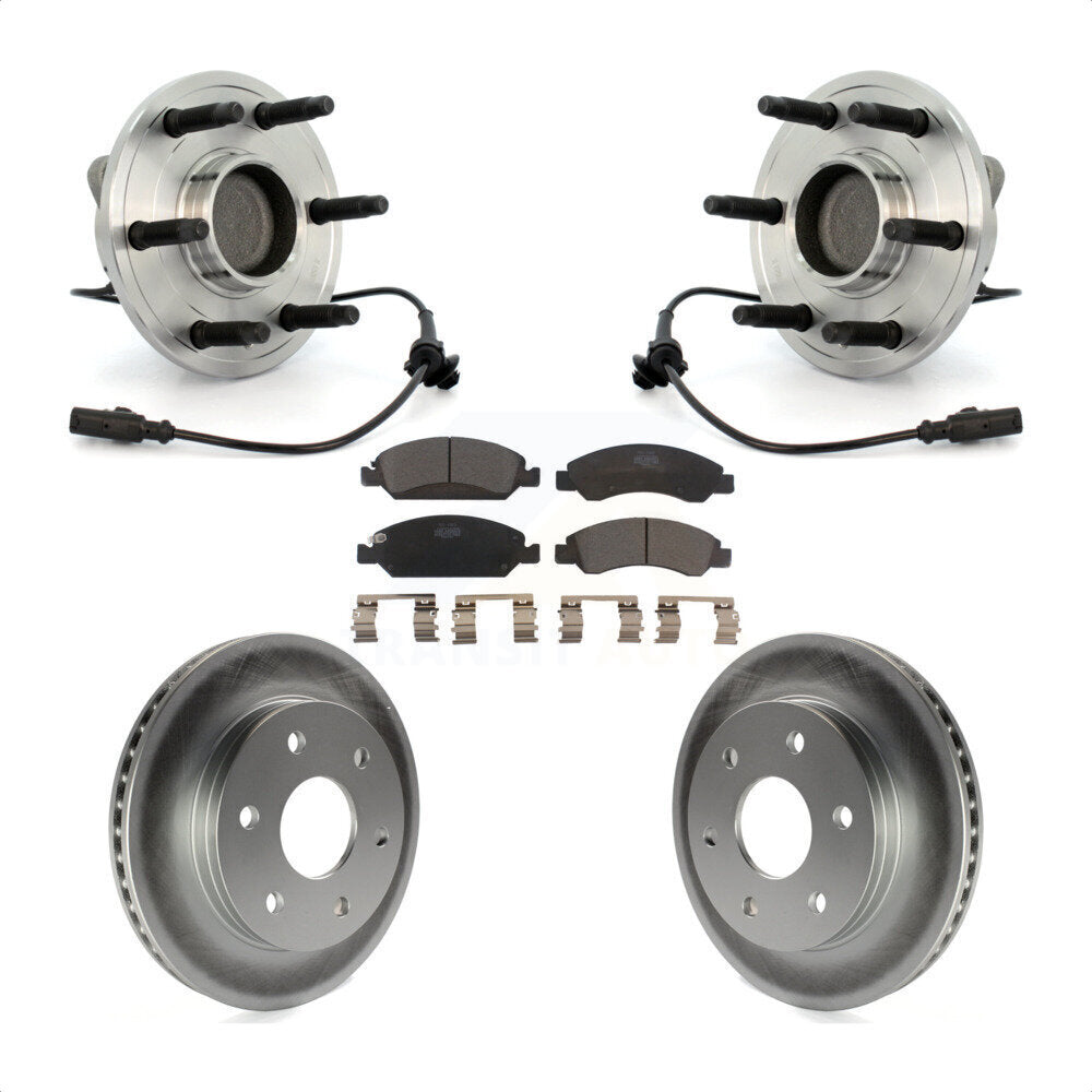[Avant] Kit d'ensemble roulement de roue et moyeu pour 2007 GMC Sierra 1500 SLT SLE avec RWD rear brakes KBB-104833