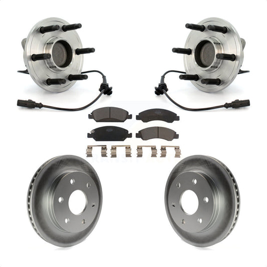 [Avant] Kit d'ensemble roulement de roue et moyeu pour 2007 GMC Sierra 1500 SLT SLE avec RWD rear brakes KBB-104833